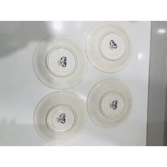 NORITAKE VERSATONE OUTLOOK CHINA B305W10 4 TEA CUPS & SAUCERS - Picture 12 of 16